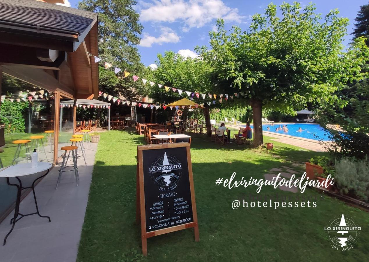 Hotel Restaurant Pessets & Spa Sort Bagian luar foto