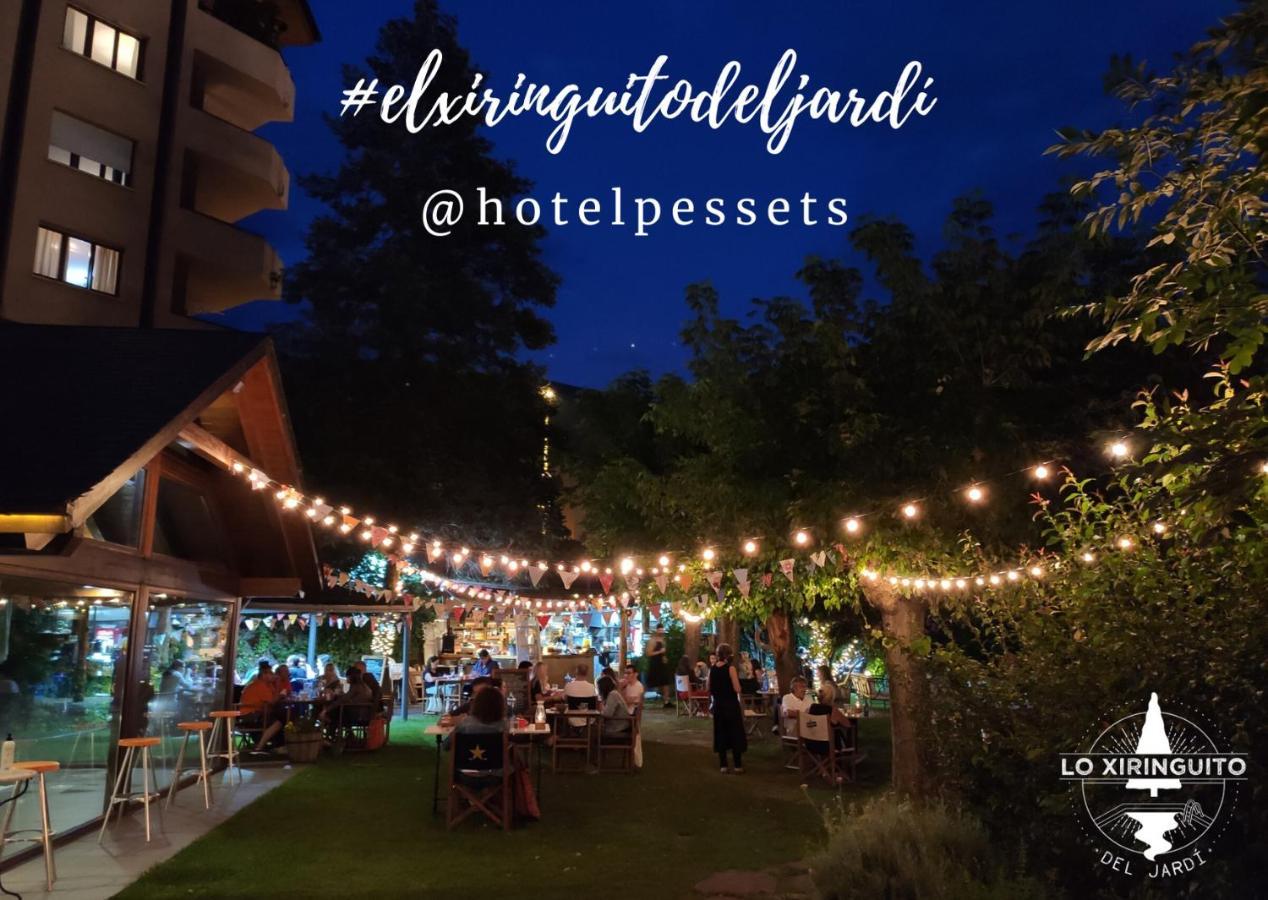 Hotel Restaurant Pessets & Spa Sort Bagian luar foto